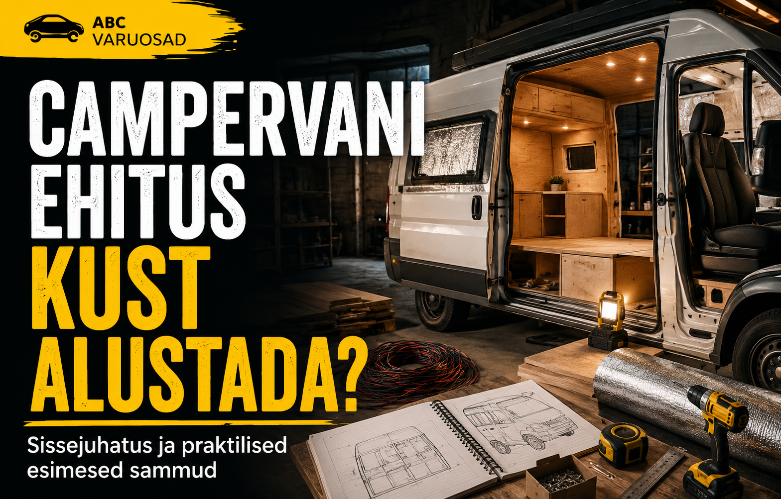 Isetehtud matkaauto - Sissejuhatus: Miks ehitada campervan ja millest alustada? Osa 1