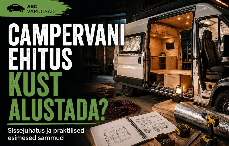 Isetehtud matkaauto - Sissejuhatus: Miks ehitada campervan ja millest alustada? Osa 1