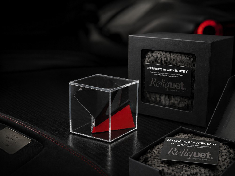 Reliquet – Supercar in a Box: kui superauto detailist saab unikaalne kingitus