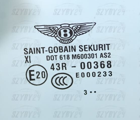 Bentley Continental GT Coupe 04-12 [LEWY TRÓJKĄT]