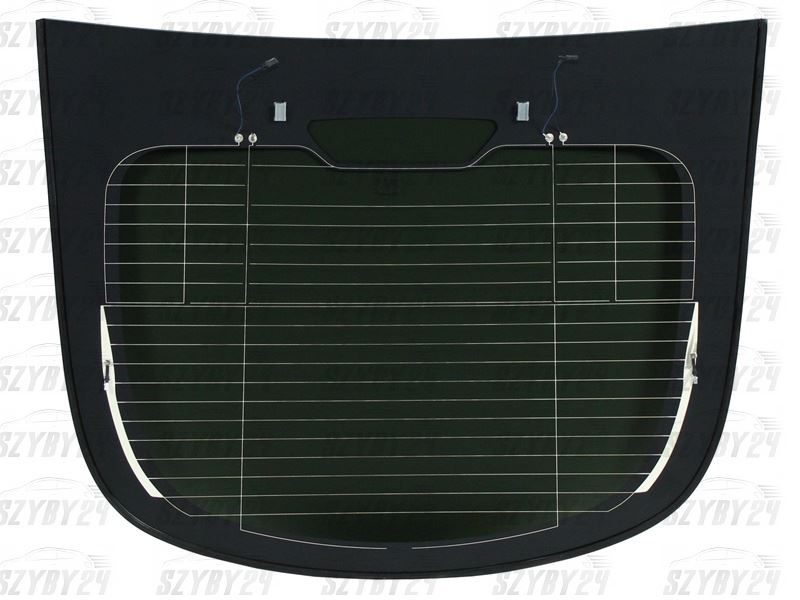 Tesla Model Y 2020- [TYLNA CIEMNA Z ANTENĄ]