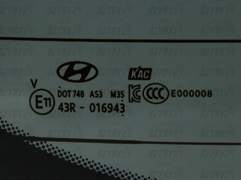 Hyundai Santa Fe 2021- [TYLNA CIEMNA] OE Hyundai