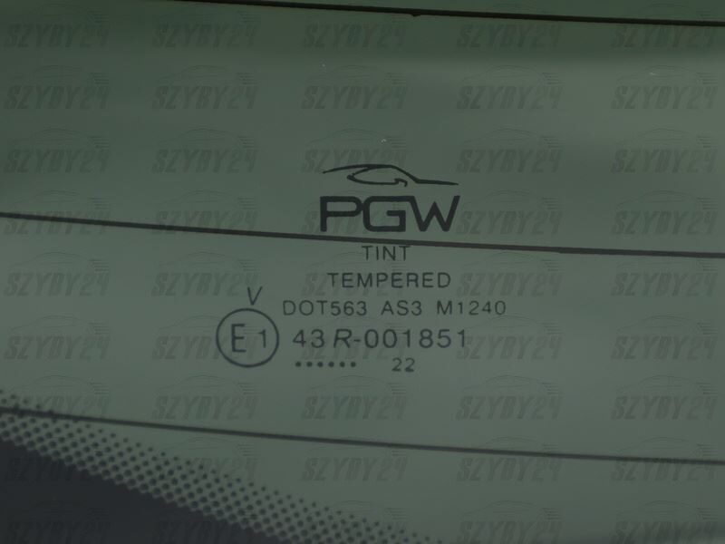 Ford C-MAX II 2010- [SZYBA TYLNA CIEMNOGRAFITOWA]