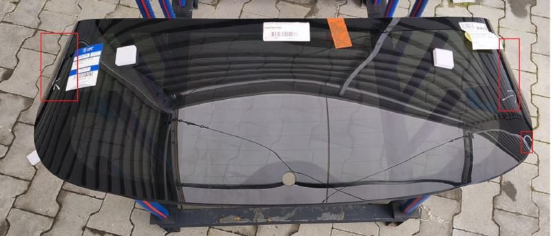 OPEL MOKKA SUV 2012- [SZYBA TYLNA CIEMNA] PRZECENA